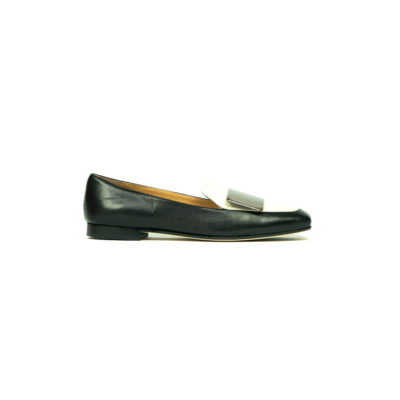Mocassino in Nappa Bicolore