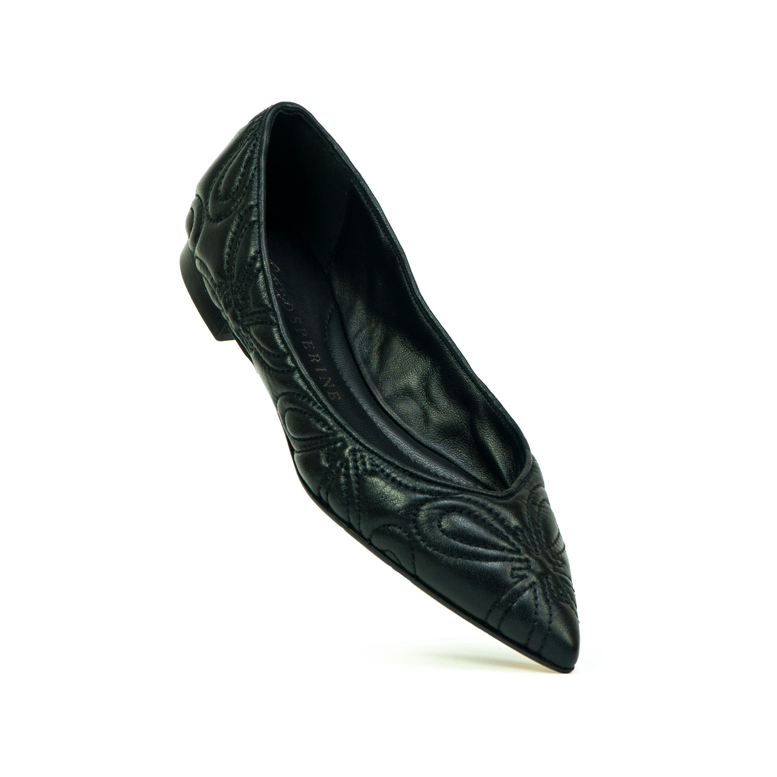 Ballerina in Nappa Nera Prosperine
