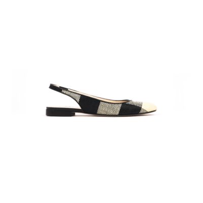 Chanel Slingback in Tessuto