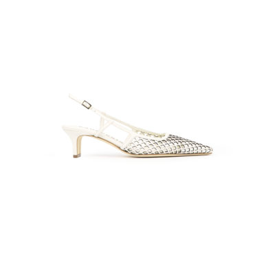 Slingback in Nappa Forata