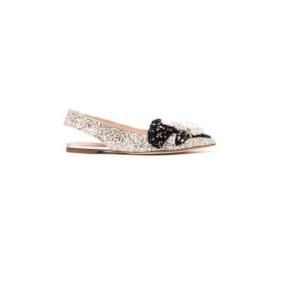 Ballerina Slingback in Glitter