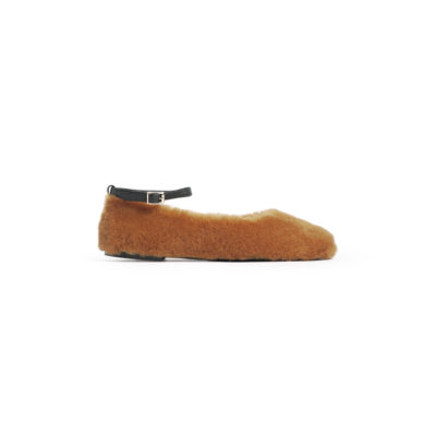 Ballerina Teddy con cinturino in pelle