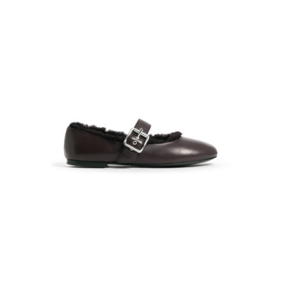 Ballerina Teddy in pelle