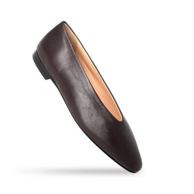 Ballerina Nappa Chocolate