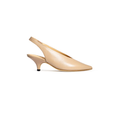 Slingback  Nappa Sand