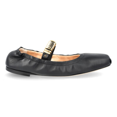 Ballerina Nappa Nera