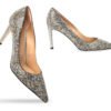 Décolleté con cristalli metallici - Thumbnail Image 3