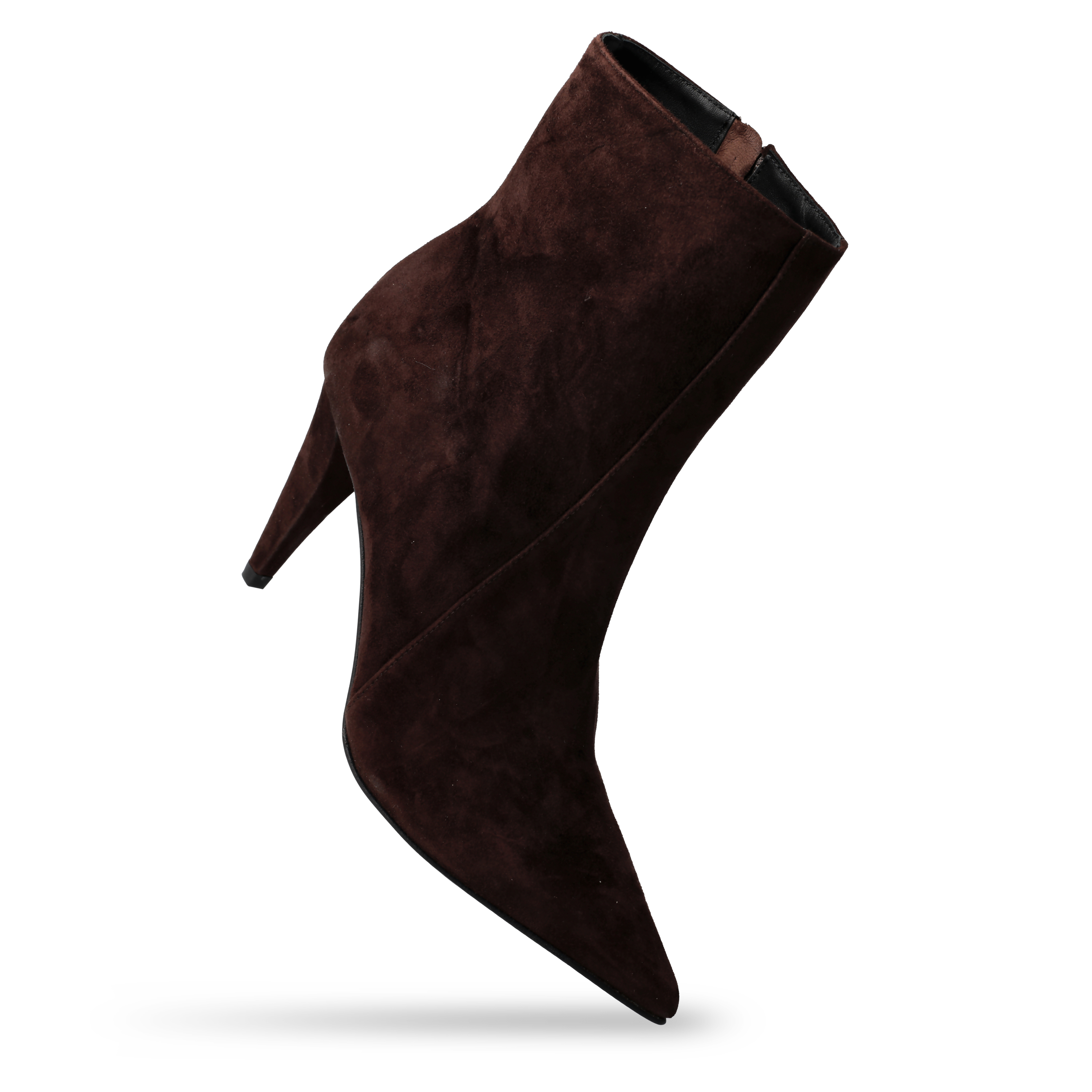 Ankle Boot in Chocolate Daino Leather - Image 2