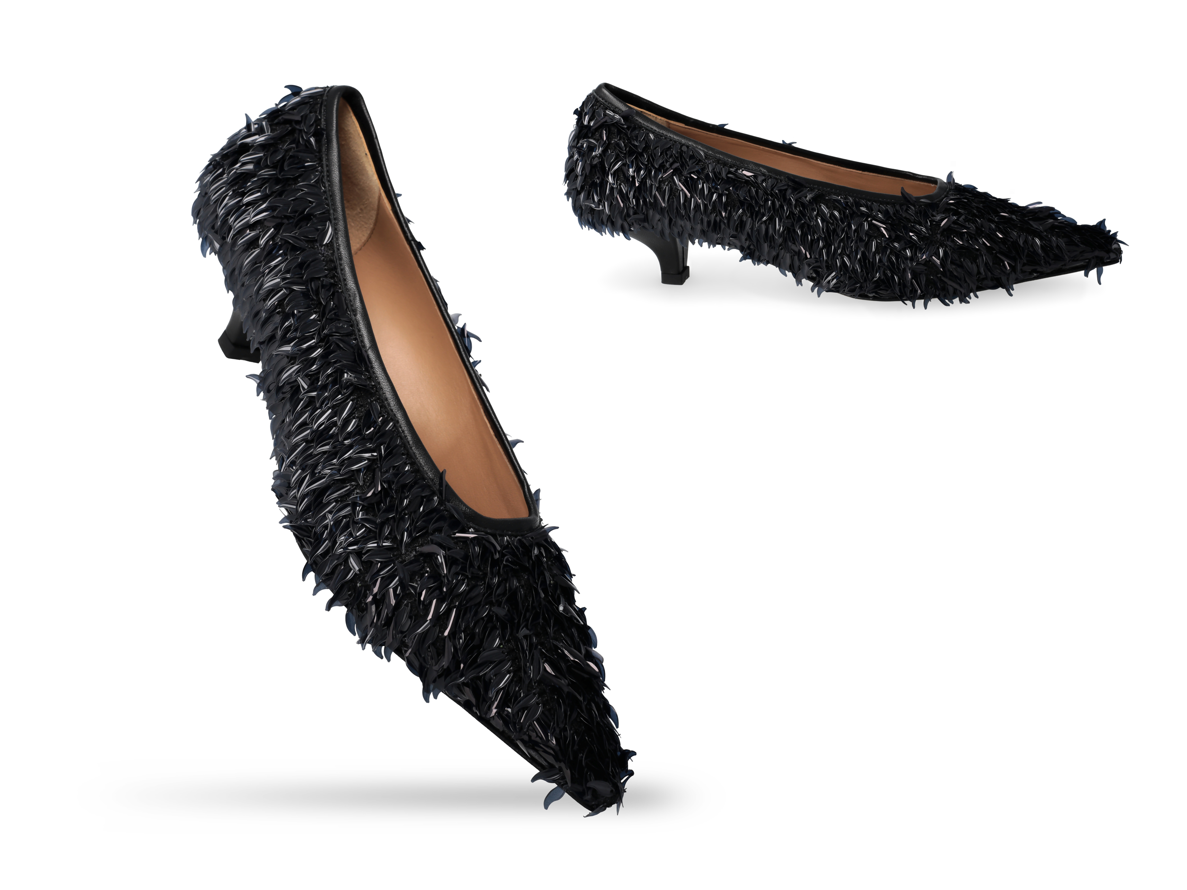 Décolleté with Black Paillettes - Image 3