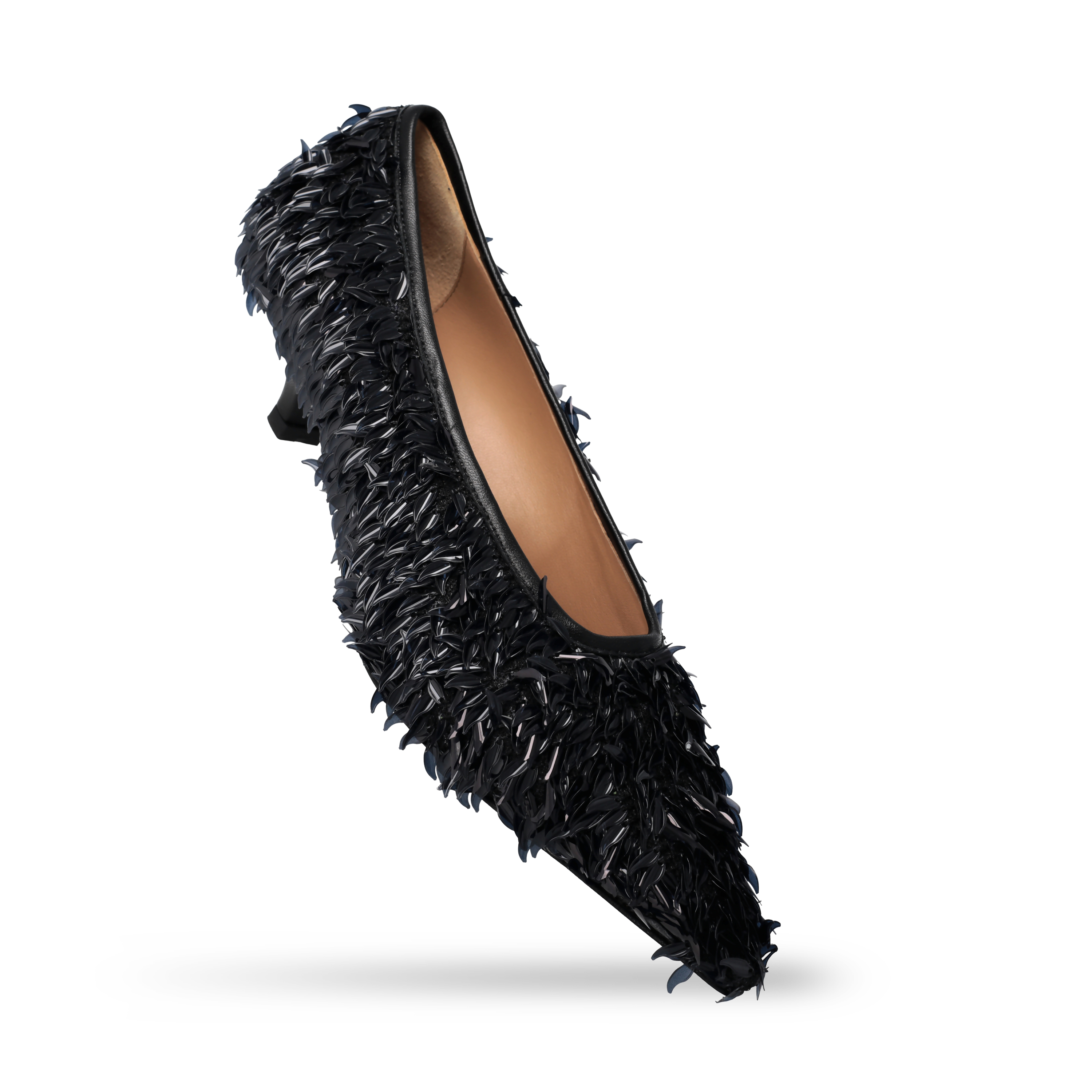 Décolleté with Black Paillettes - Image 2