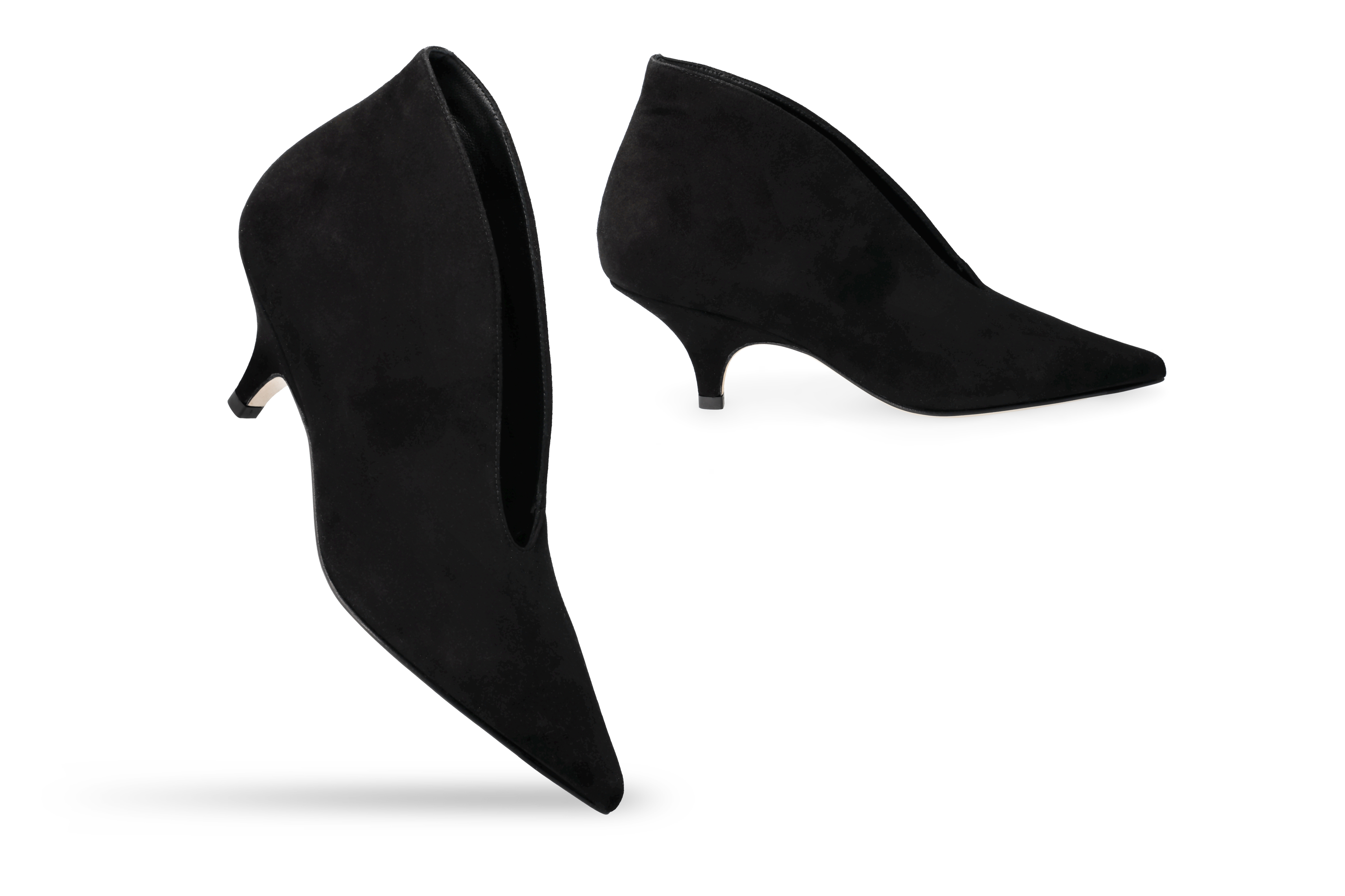 Stivaletto in Camoscio Nero - immagine 3